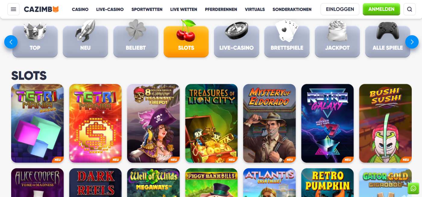Online Casinos ohne Registrierung - Spielen ohne Anmeldung 31